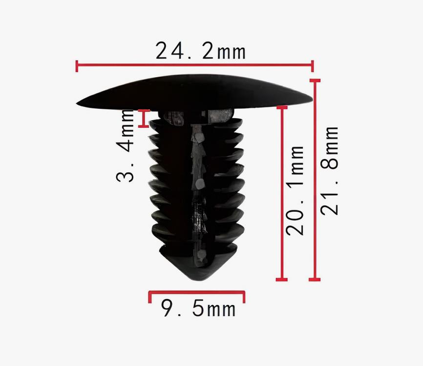 Клипса пластиковая для Chevrolet, GM ОЕМ: 22189414, 6505667AA. (0).